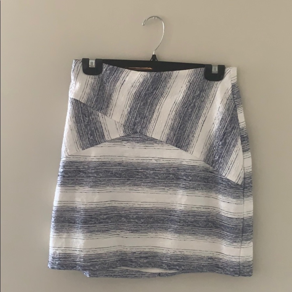 Anthropologie mini skirt